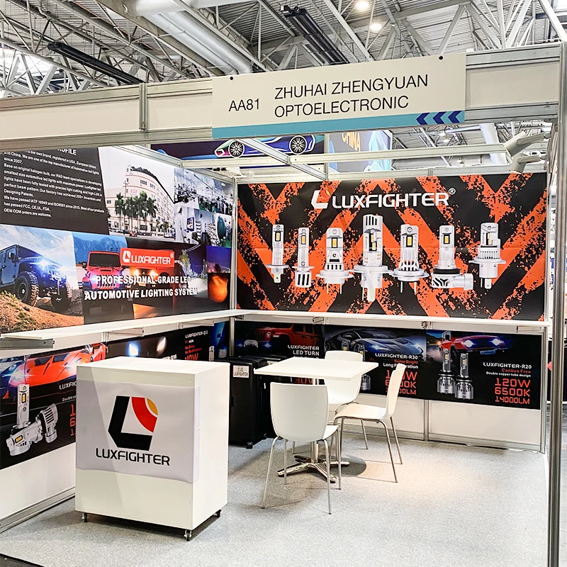 LUXFIGHTER LED-strålkastare ställer ut på AUTOMECHANIKA 2025 UK
